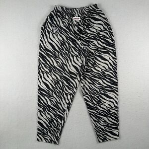Vintage Nixz Las Vegas Raiders Pants Men’s Medium Black Gray Drawstring Pockets